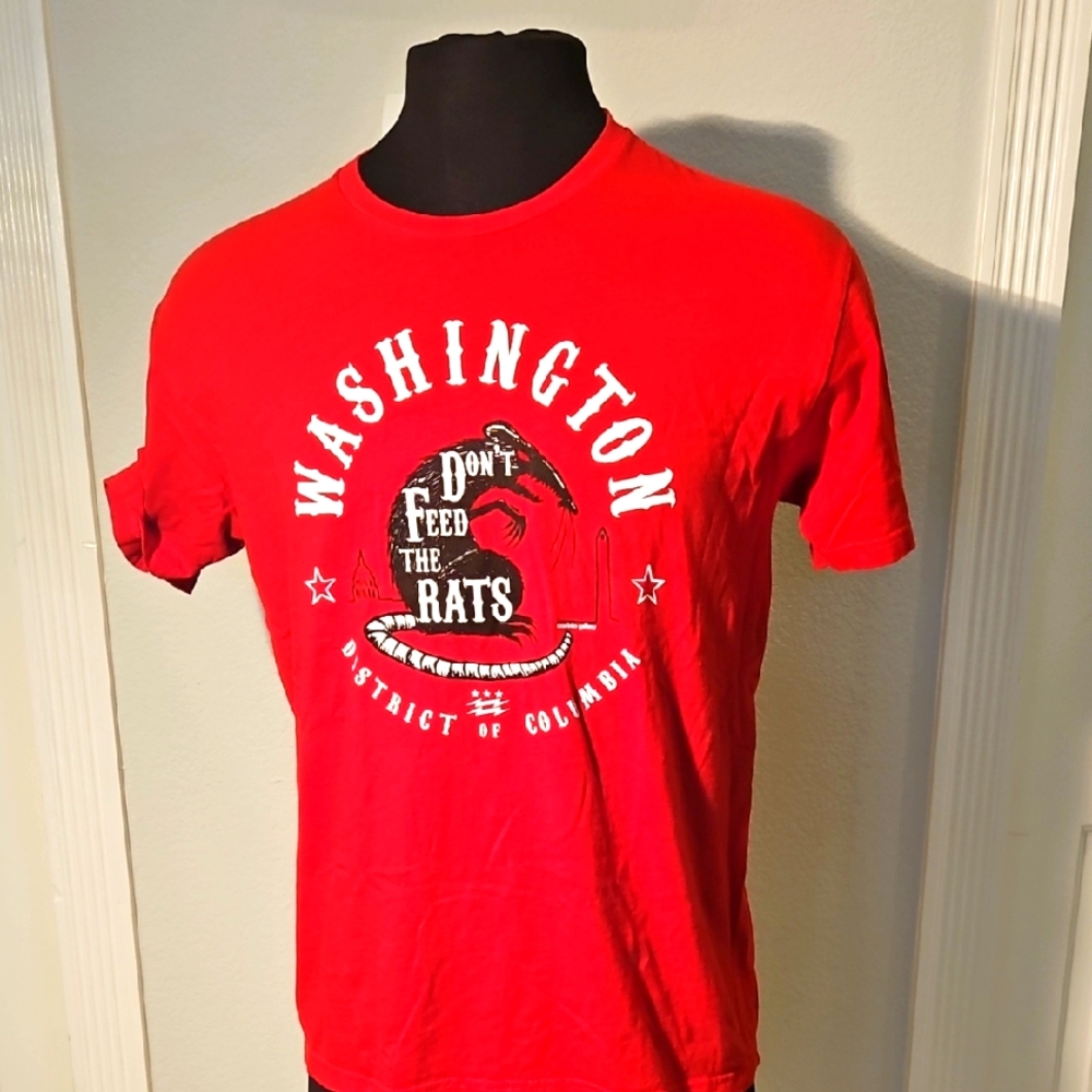 Washington, D.C. Red  T-Shirt